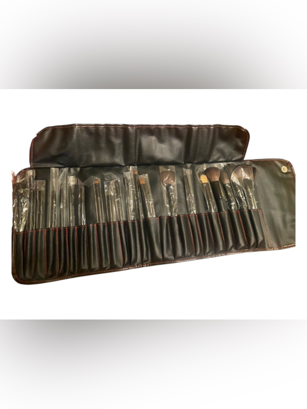 Professional Makeup Brush Set with Black Folding Case